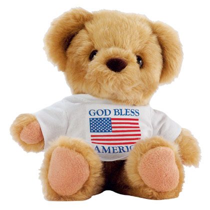 Patriotic bear

