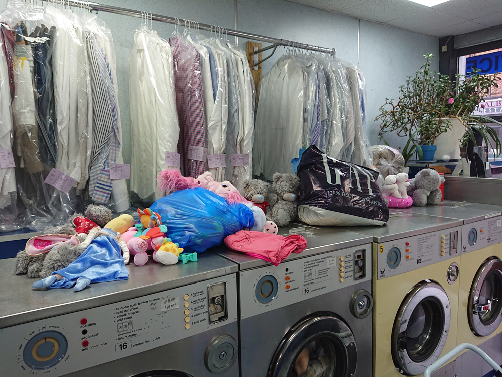 July 2019
At the local laundrette
