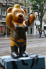 Sexy street bear
